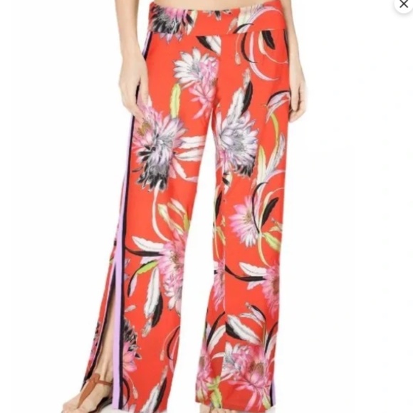 Trina Turk Shangri La Floral Swim Coverup - Picture 1 of 5